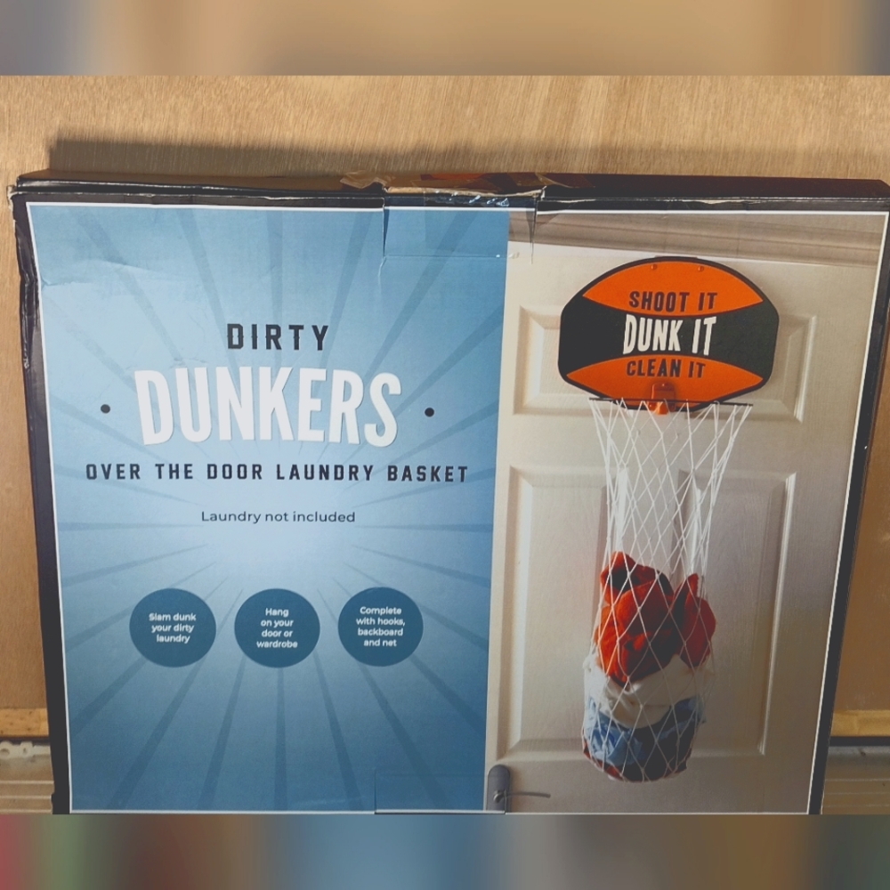 Basketball dirty hanging clothes hamper